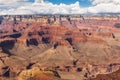 Scenic view Grand Canyon National Park, Arizona, USA. Panorama landscape sunny day with blue sky Royalty Free Stock Photo