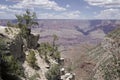 Scenic view Grand Canyon National Park panorama. Amazing panoramic picture of Arizona USA from the South Rim. Royalty Free Stock Photo