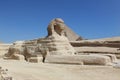 Scenic view of the Great Sphinx of Giza in Egypt Royalty Free Stock Photo