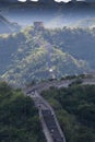 Bataling Great Wall of China, Near Beijing Royalty Free Stock Photo