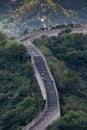 Bataling Great Wall of China, Near Beijing Royalty Free Stock Photo