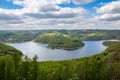 Lake Rursee in National Park Eifel, Germany