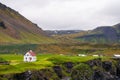 Scenic view of Hellnar fishing village ,Iceland.