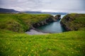 Scenic view of Hellnar fishing village ,Iceland.