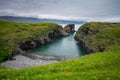 Scenic view of Hellnar fishing village ,Iceland.