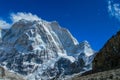 Scenic view of high mountains in Himalayas