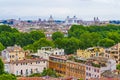 Historic center Rome skyline scenic view Italy