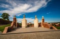 Scenic view of II-a Gates of Alba Carolina Citadel, Alba Iulia, Romania