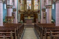 Scenic view inside a church in Zelle