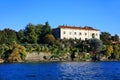 Scenic view of Isola Madre on the Lago Maggiore, Northern Italy, Europe Royalty Free Stock Photo