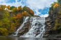 Scenic view of an Ithaca falls, New York Royalty Free Stock Photo
