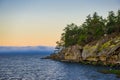 Scenic view of Jack Point and Biggs Park in Nanaimo, British Col