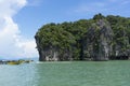 Koh Tapoo in Phang Nga Bay,Thailand Royalty Free Stock Photo