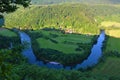 Scenic view of Kolpa river on the border of Slovenia and Croatia