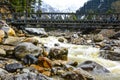Scenic View of Kunhar River in Naran Kaghan Valley, Pakistan Royalty Free Stock Photo