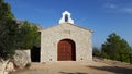 Scenic view of the La Ermita Vella d'Olta church in Spain Royalty Free Stock Photo