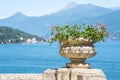 Scenic view of Lake Como, Italy Royalty Free Stock Photo