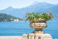 Scenic view of Lake Como, Italy Royalty Free Stock Photo