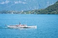 Scenic view of Lake Como, Italy Royalty Free Stock Photo