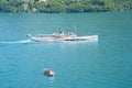 Scenic view of Lake Como, Italy Royalty Free Stock Photo