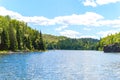 Scenic view of a lake