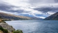 Scenic View At Lake Te Anau New Zealand