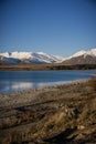 Scenic view of Lake Tekapo, South Island, New Zealand Royalty Free Stock Photo