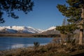 Scenic view of Lake Tekapo, South Island, New Zealand Royalty Free Stock Photo