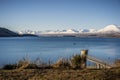 Scenic view of Lake Tekapo, South Island, New Zealand Royalty Free Stock Photo