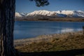 Scenic view of Lake Tekapo, South Island, New Zealand Royalty Free Stock Photo