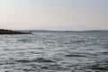 Scenic view of Lake Turkana in Loiyangalani District in Turkana County, Kenya Royalty Free Stock Photo