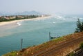 Scenic view of Lap An lagoon in Vietnam Royalty Free Stock Photo