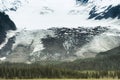 Scenic view of large valley glacier in College Fjord, Prince William Sound, Alaska