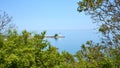 Scenic view of the Lighthouse. Port Dalhousie Marina. St. Catharines, Ontario, Canada