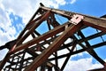 Little Daisy Mine, Audrey Shaft Head Frame, Jerome, Arizona, United States