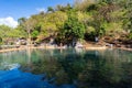 Scenic view of Maquinit Hot Spring, Philippines