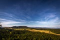 Scenic view on massif of Table mountains from Fort Karola Royalty Free Stock Photo