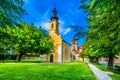 Colorful scenery in Krizevci, Croatia. Royalty Free Stock Photo