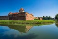 Scenic view of medieval Fagaras Citadel, Fagaras , Transylvania. Romania Royalty Free Stock Photo