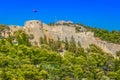 Medieval fort in Hvar, croatian sightseeing spot. Royalty Free Stock Photo