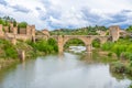 Medieval Stone bridge in Toledo Spain