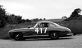 Scenic view of a Mercedes-Benz 300 SL vintage car in Pesaro, Italy