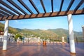 Scenic view of Mijas village. Andalusia, Spain Royalty Free Stock Photo