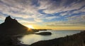 A Scenic View from Mirador Lookout, San Carlos, Sonora, Mexico Royalty Free Stock Photo