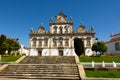 Medieval baroque building of Mirandela City Hall, Portugal Royalty Free Stock Photo