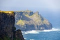 Scenic view of the Moher Tower at Hag\'s Head in summer at sunrise