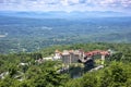 Scenic view of Mohonk Mountain House Royalty Free Stock Photo