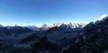 Mount Ama Dablam at dawn from Kala Patthar, Gorak Shep, Everest Base Camp trek, Nepal Royalty Free Stock Photo