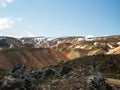 Beautiful scene from Icelandic mountains