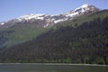 Mountainous Juneau Town Outskirts In Spring Royalty Free Stock Photo